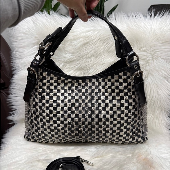 🔥SALE 🔥 Authentic Python Leather 2 Way Bag Brand New - Picture 7 of 13